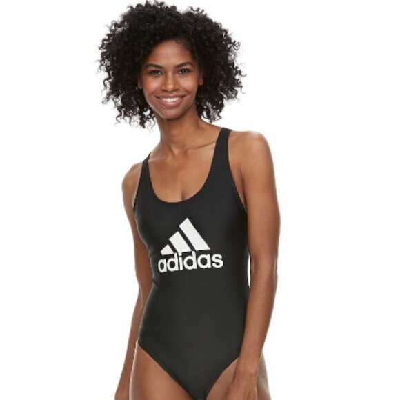 💕ADIDAS💕 Graphic Crisscross One-Piece Swimsuit - Picture 6 of 13